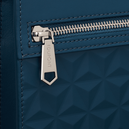 Pochette S.T. Dupont moyenne bleu denim — vue de détail