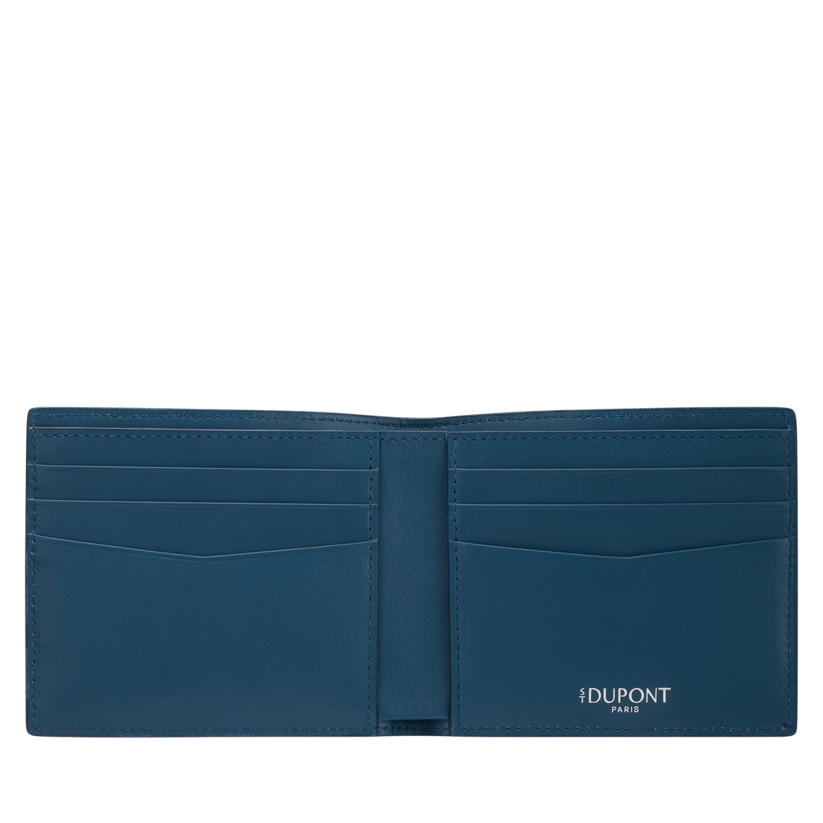S.T. Dupont Card Holder Billfold 6 Card Blue Denim — alternate view