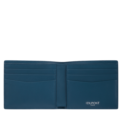 S.T. Dupont Card Holder Billfold 6 Card Blue Denim — alternate view