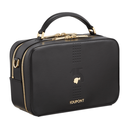 S.T. Dupont Camera Bag Black — angle view