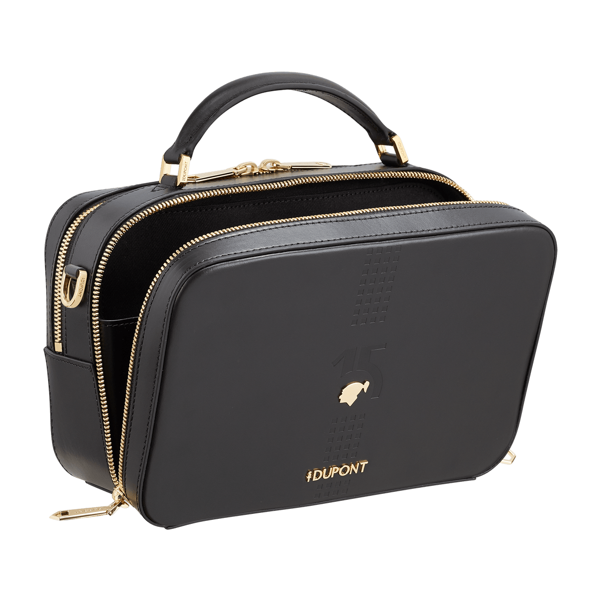 S.T. Dupont Camera Bag Black — detail view