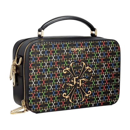 S.T. Dupont Camera Bag Black — angle view