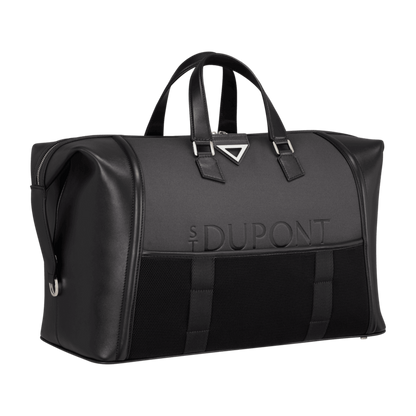 Sac de voyage S.T. Dupont noir — vue de trois quarts