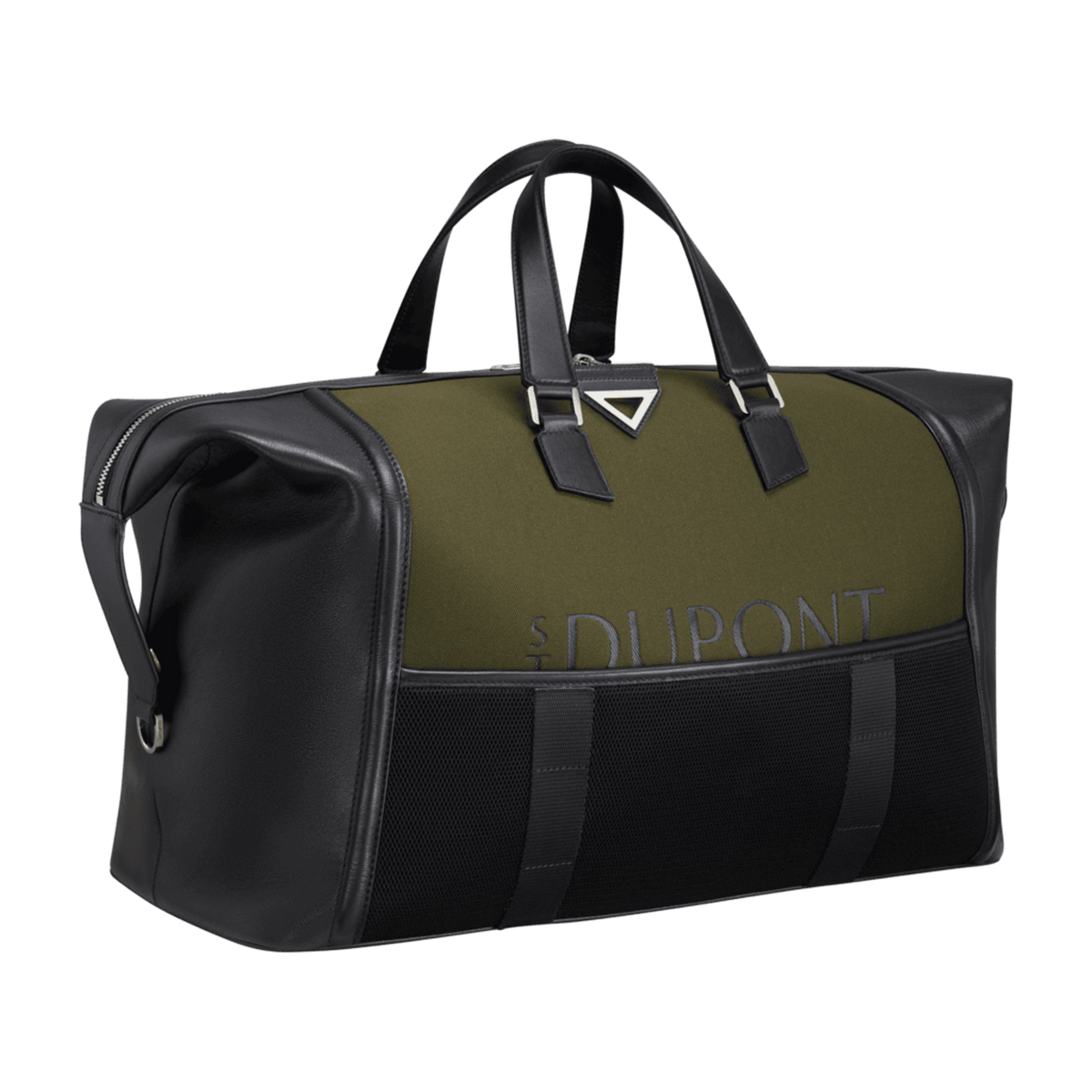 S.T. Dupont Travel Bag Khaki — angle view