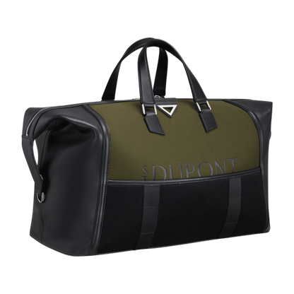 S.T. Dupont Travel Bag Khaki — angle view