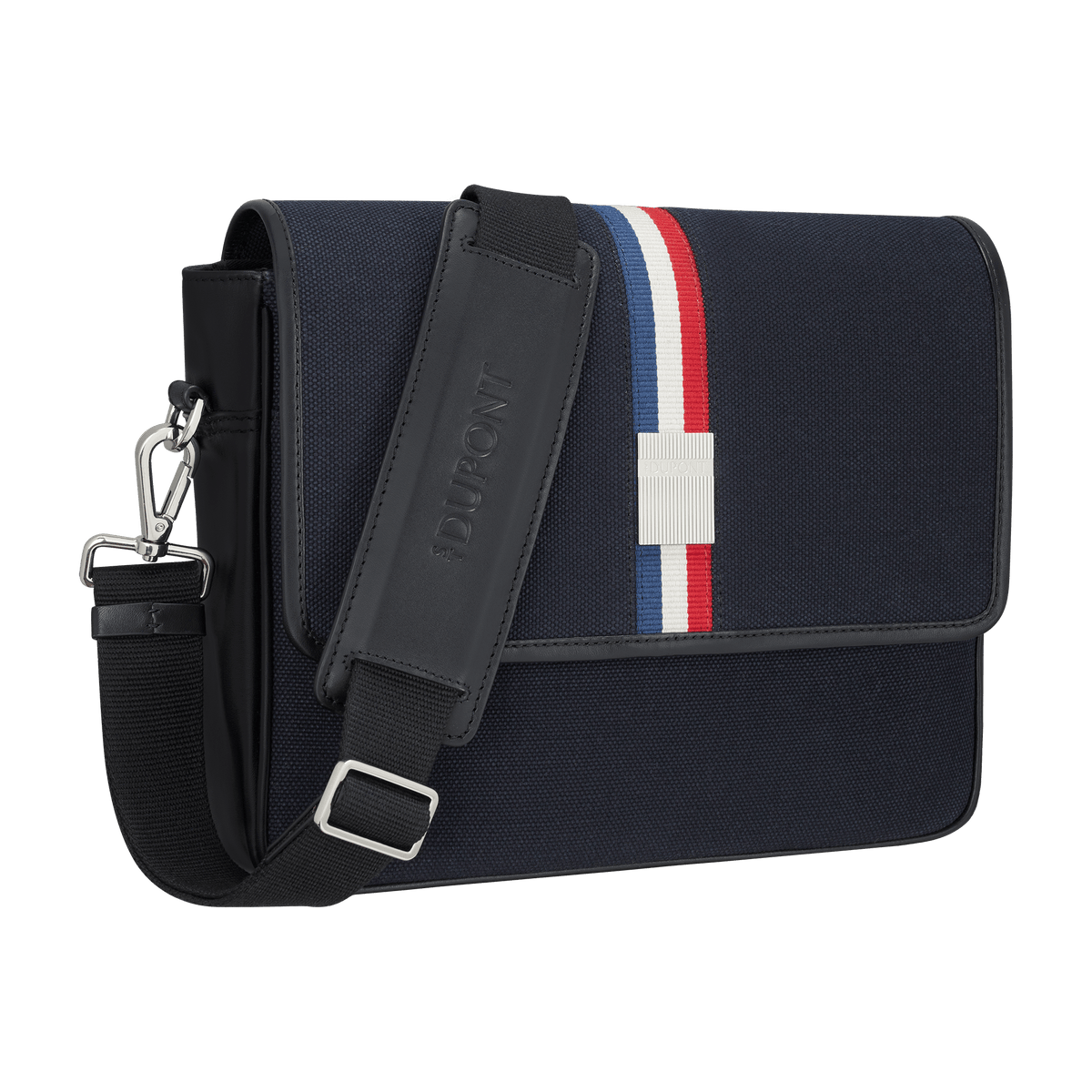 S.T. Dupont Messenger Blue — angle view