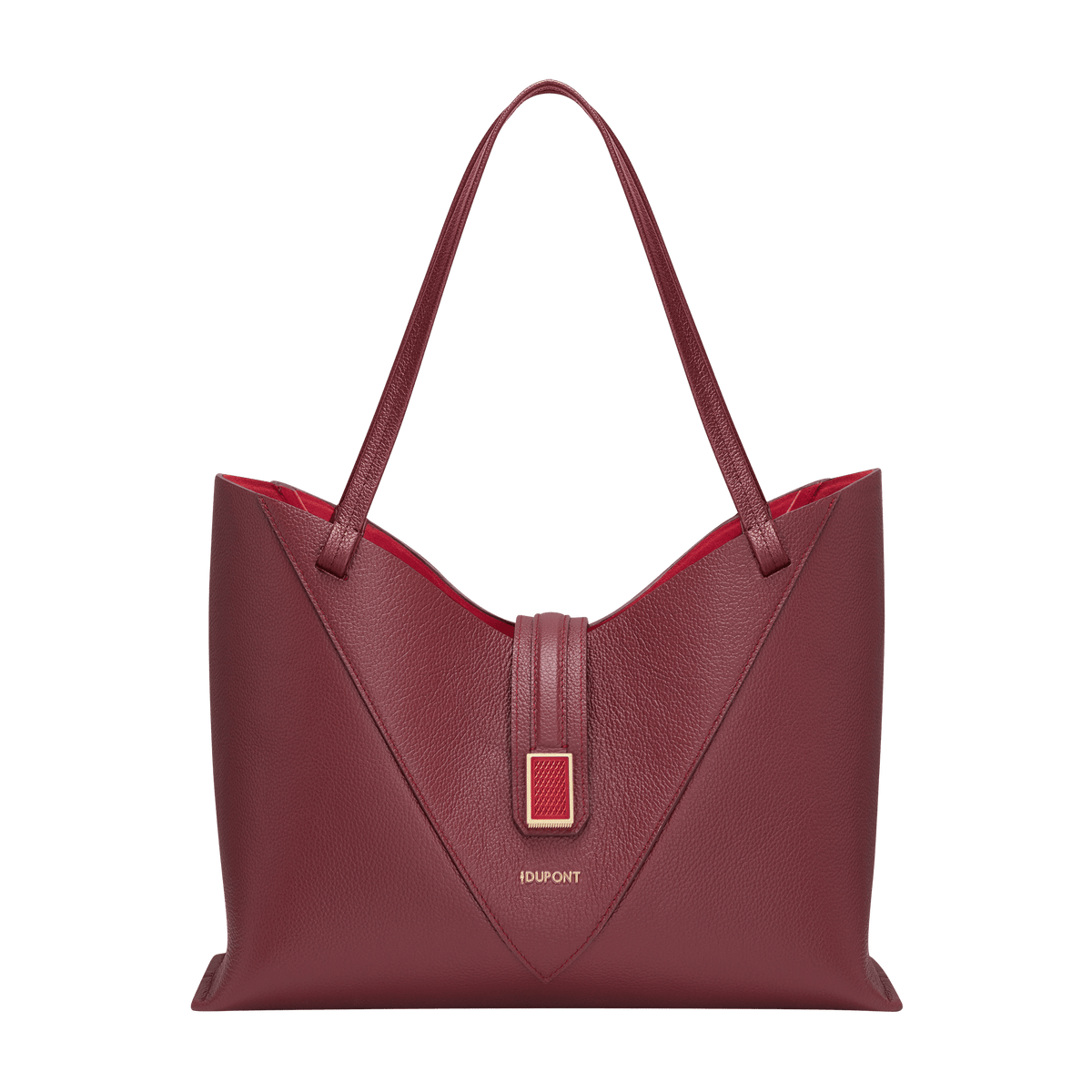 S.T. Dupont Bag Tote Dark Red