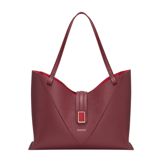 S.T. Dupont Bag Tote Dark Red