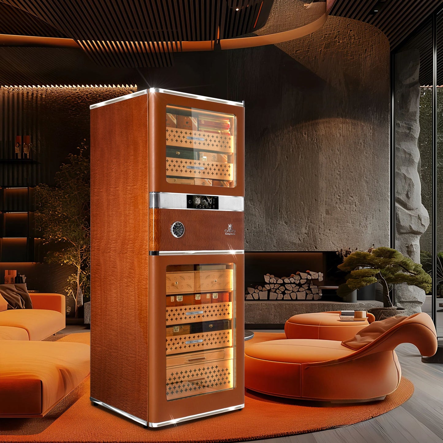Raching RR Series smart cigar cabinet - official 4
