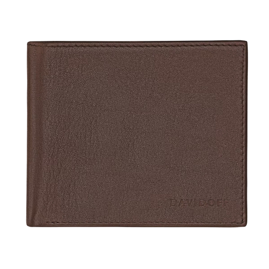 Essentials - portefeuille cuir brun 8CC