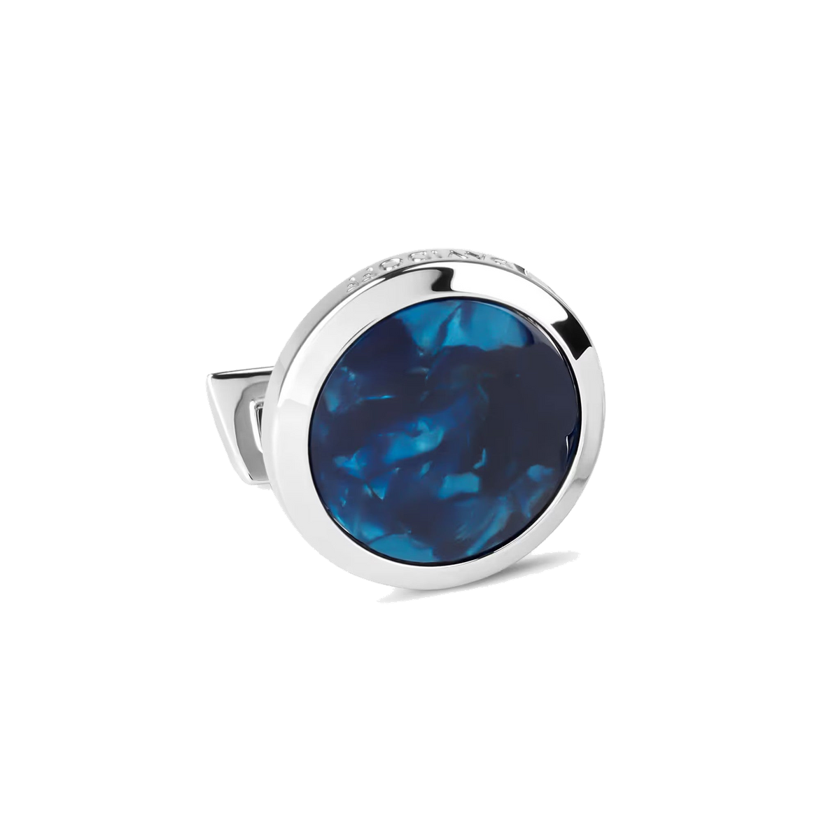 DAVIDOFF Venice Cufflinks Silver Blue