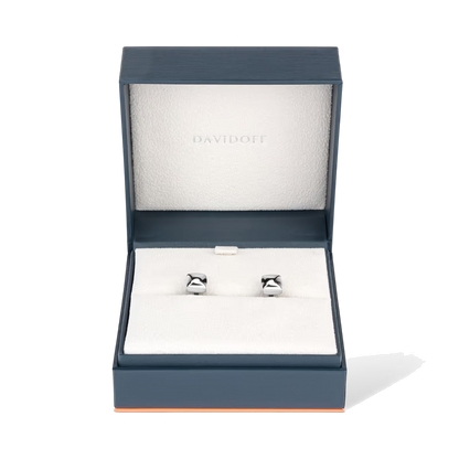 Essentials - boutons de manchette mini carrés argent