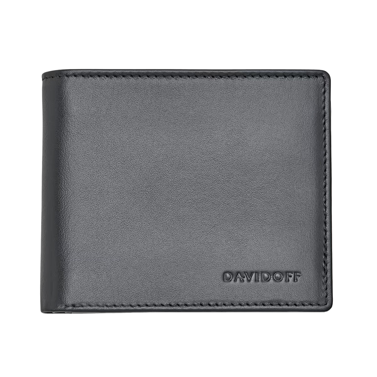 Essentials - Leather Wallet Bifold Black