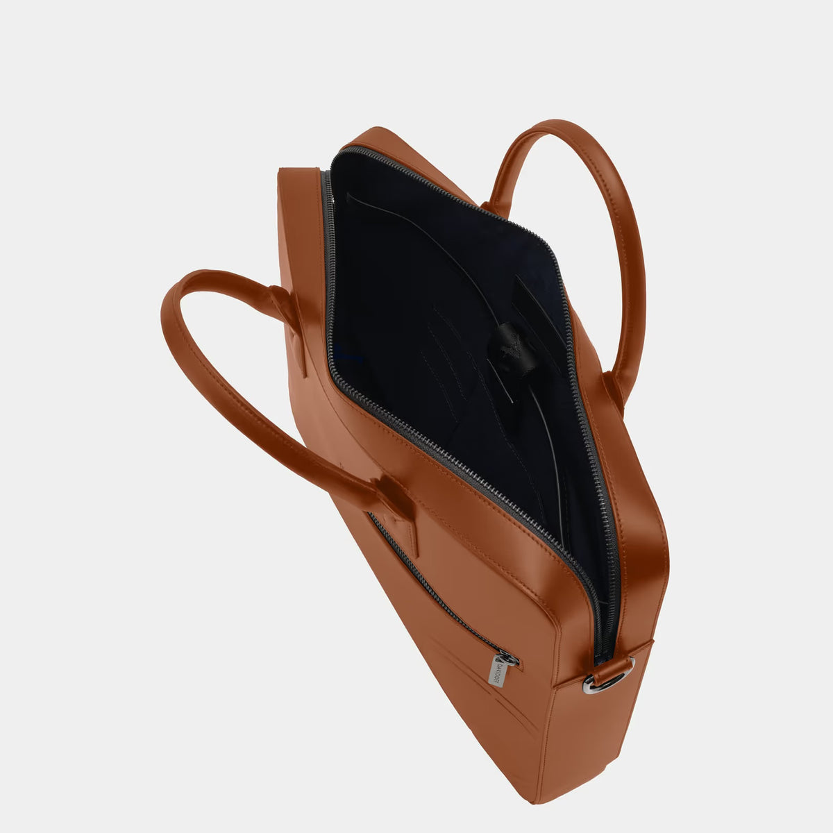 DAVIDOFF Venice Briefcase 1 Zip Cognac