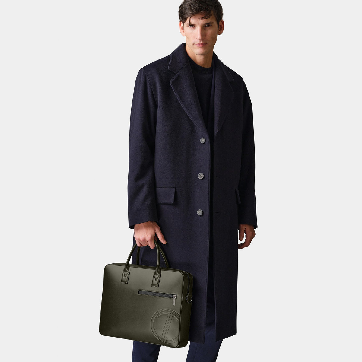 DAVIDOFF Venice Briefcase 1 Zip Green