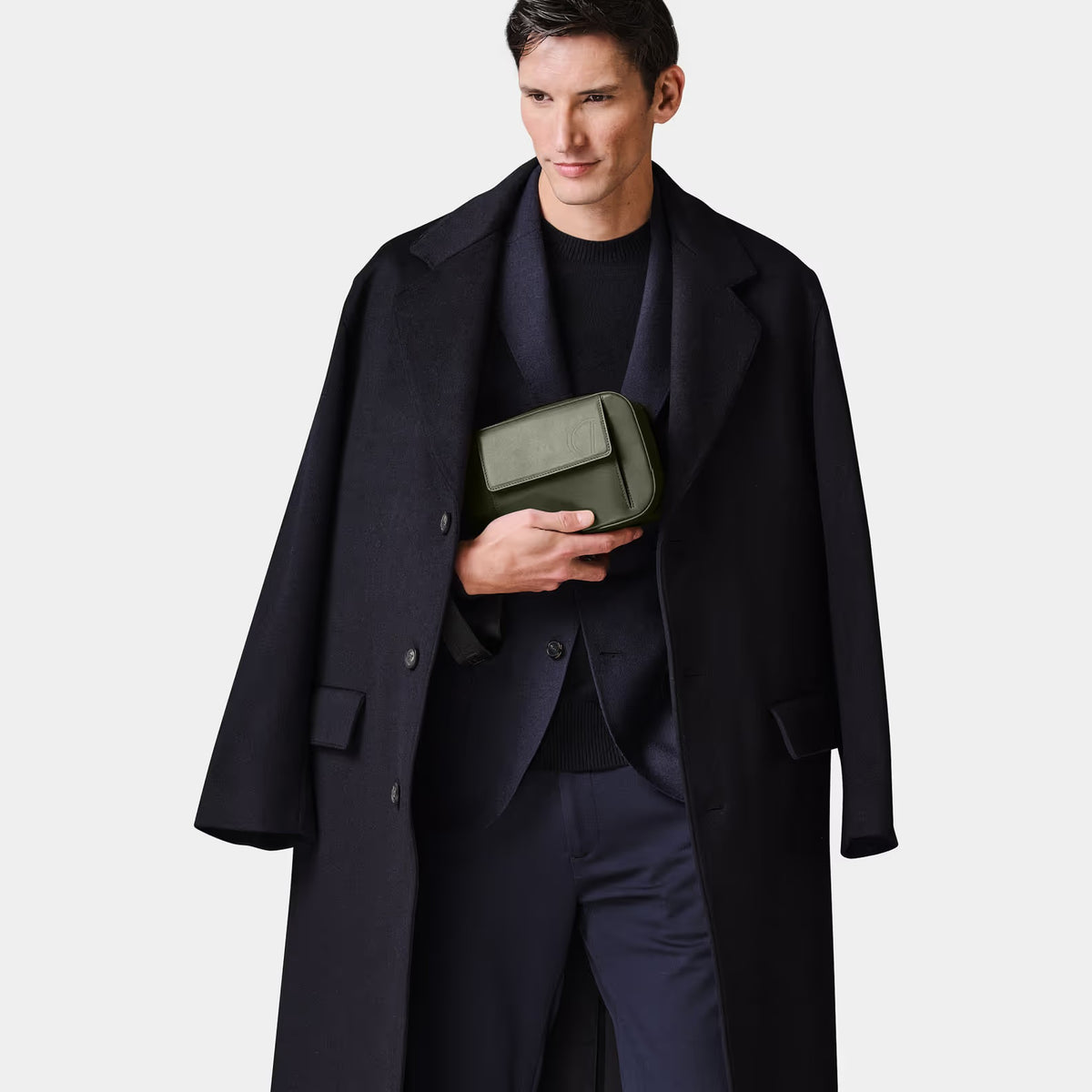 DAVIDOFF Venice Pouch With Zip Green