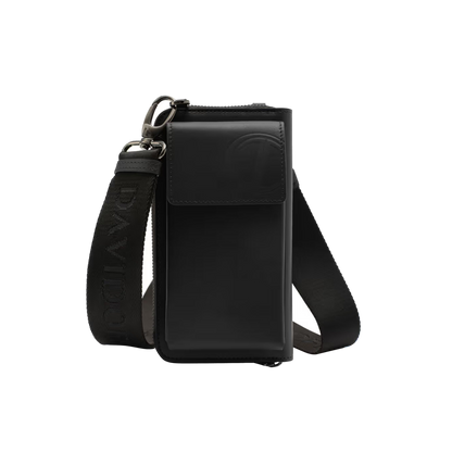 DAVIDOFF Venice Phone Pouch With Zip Black