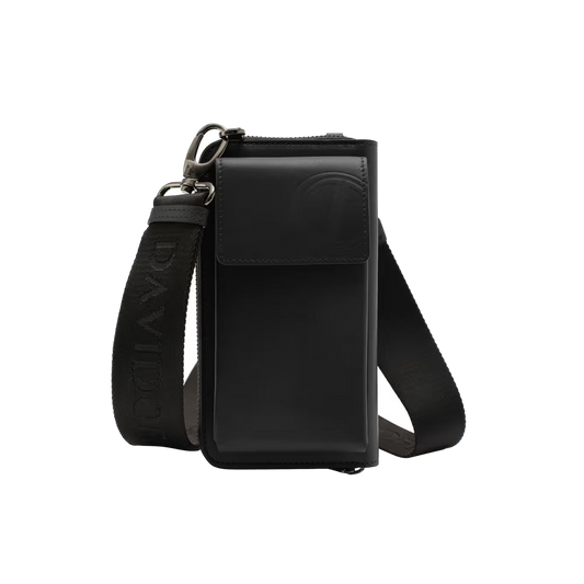 DAVIDOFF Venice Phone Pouch With Zip Black