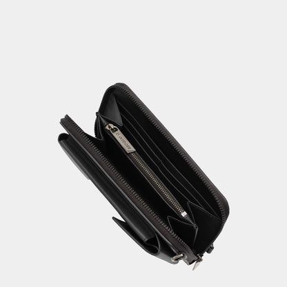 DAVIDOFF Venice Phone Pouch With Zip Black
