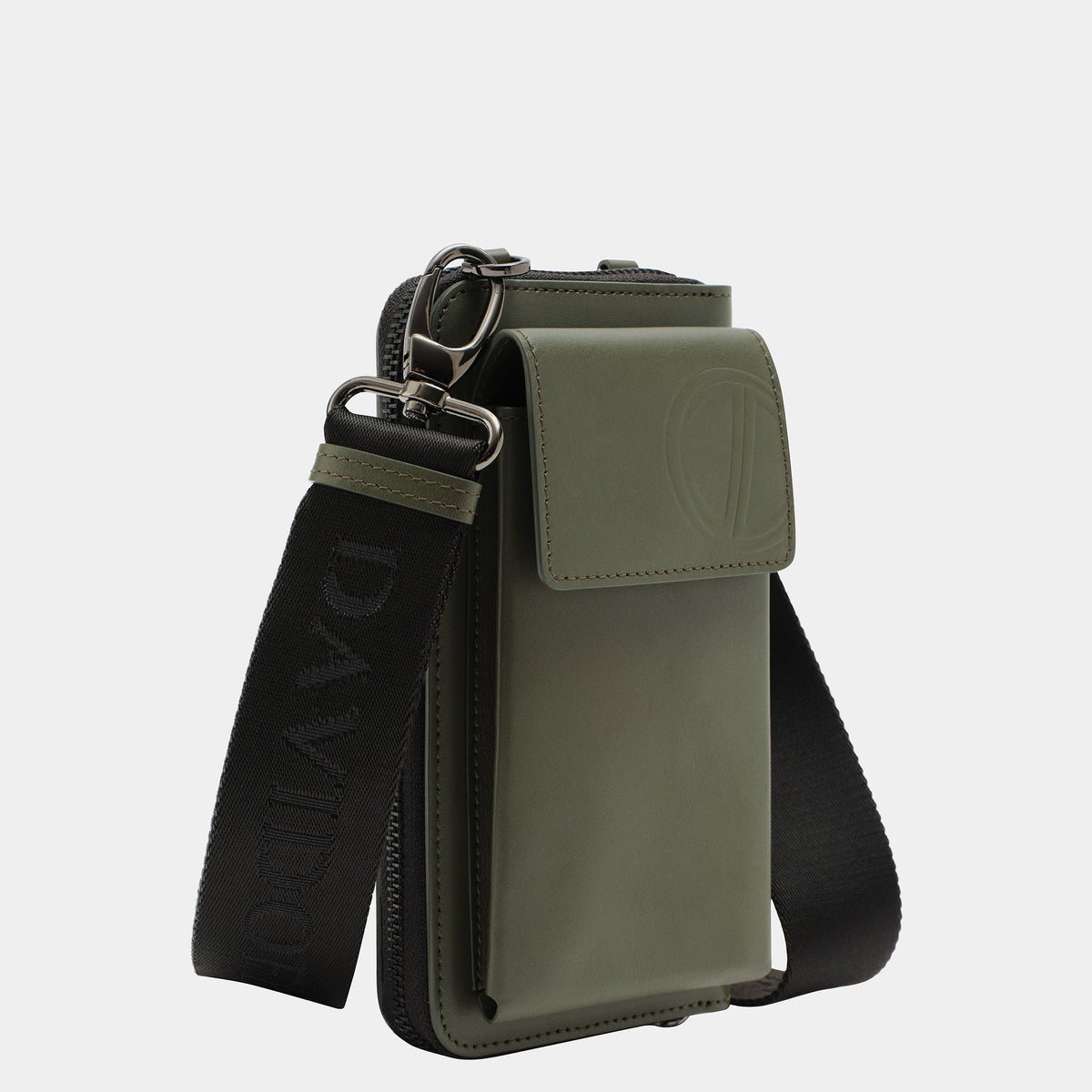 DAVIDOFF Venice Phone Pouch With Zip Green