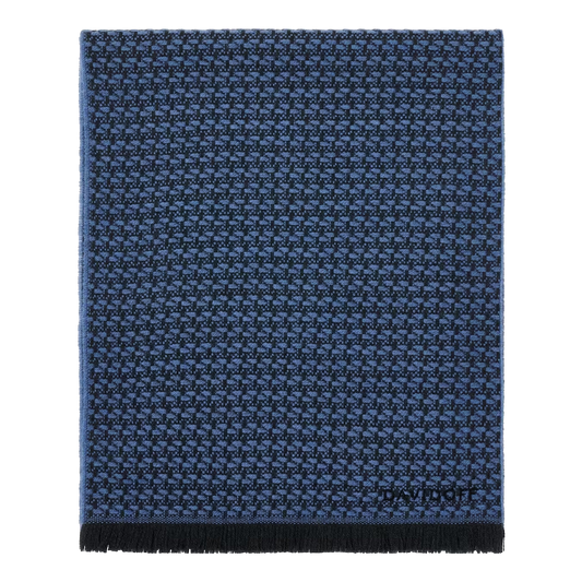 Écharpe DAVIDOFF PARIS bleue
