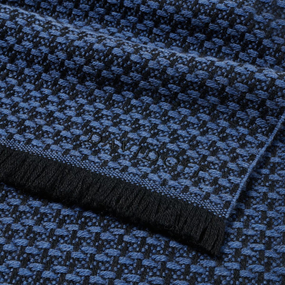 DAVIDOFF PARIS Scarf Blue - detail