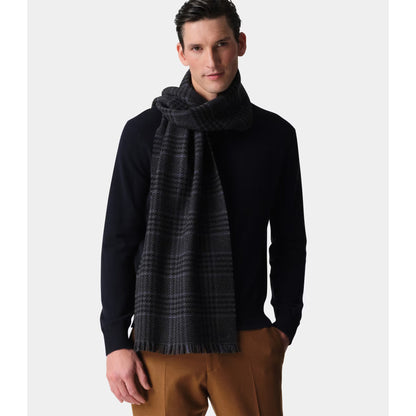 DAVIDOFF PARIS Scarf Grey Anthracite - drape