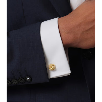Essentials - Cufflinks Light Gold