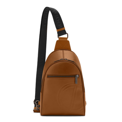 DAVIDOFF Venice Crossbody Bag Cognac