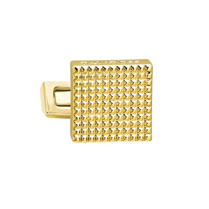 DAVIDOFF PARIS Cufflinks Square Light Gold - detail