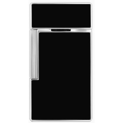 S.T. Dupont Biggy - LI Big D Black Lacq/Chrome — angle view