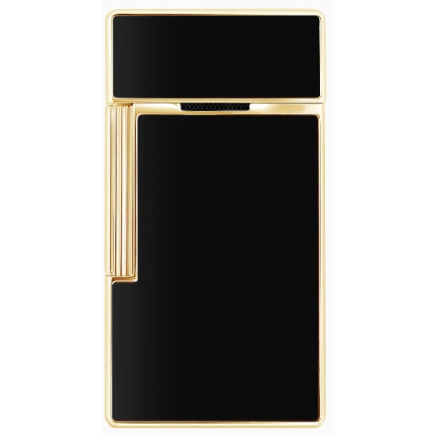S.T. Dupont Biggy - LI Big D Black Lacq/Golden — angle view