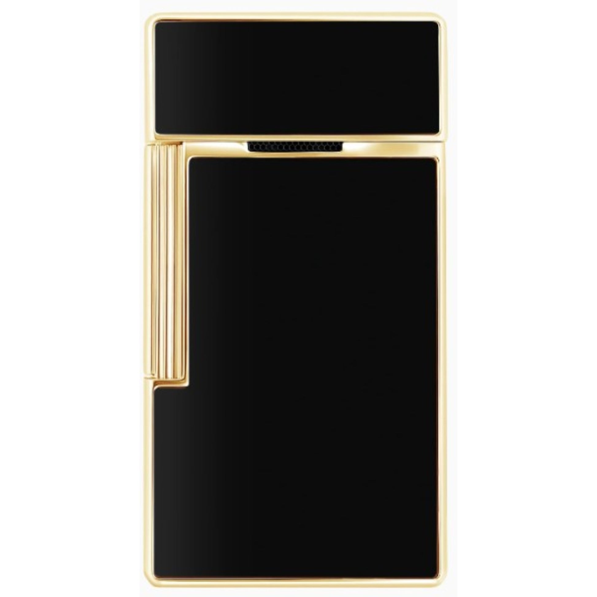 S.T. Dupont Biggy - LI Big D Black Lacq/Golden — angle view