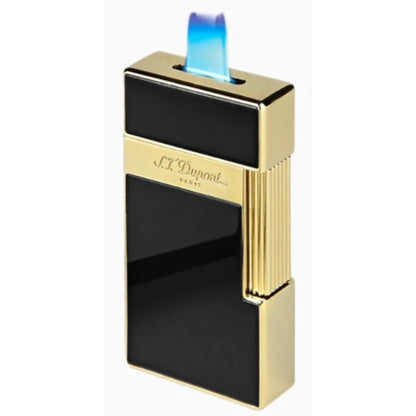 S.T. Dupont Biggy - LI Big D Black Lacq/Golden — detail view