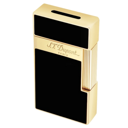 S.T. Dupont Biggy - LI Big D noir laque et doré — vue 5