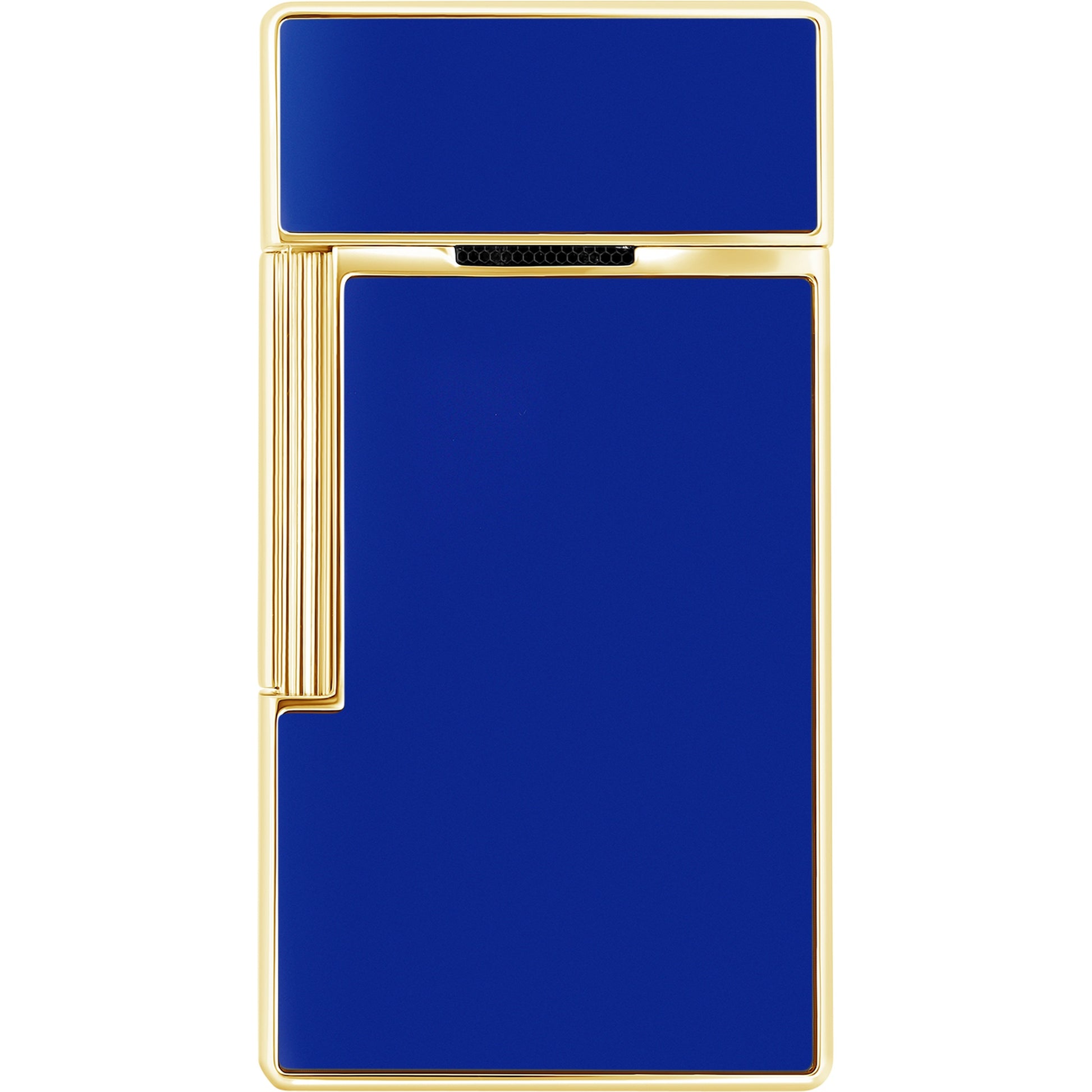 S.T. Dupont Big D lighter blue lacquer and gold