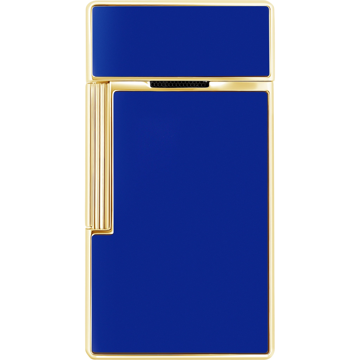 Briquet S.T. Dupont Big D laque bleue et or
