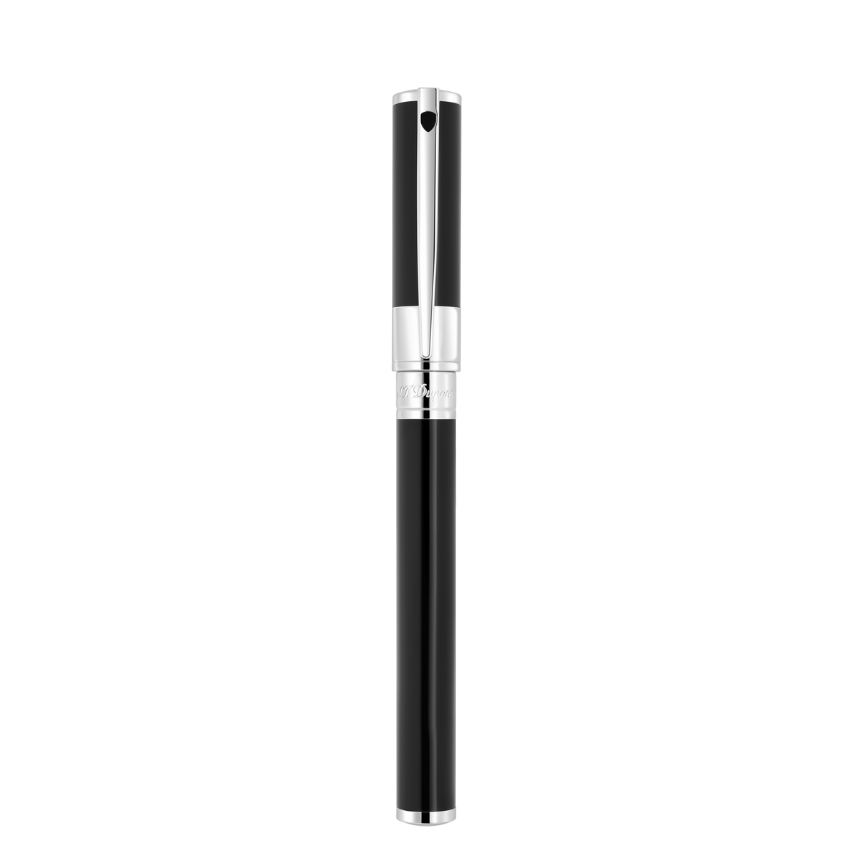 S.T. Dupont D-Initial fountain pen black / chrome