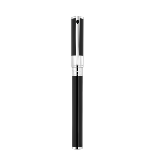 S.T. Dupont D-Initial fountain pen black / chrome