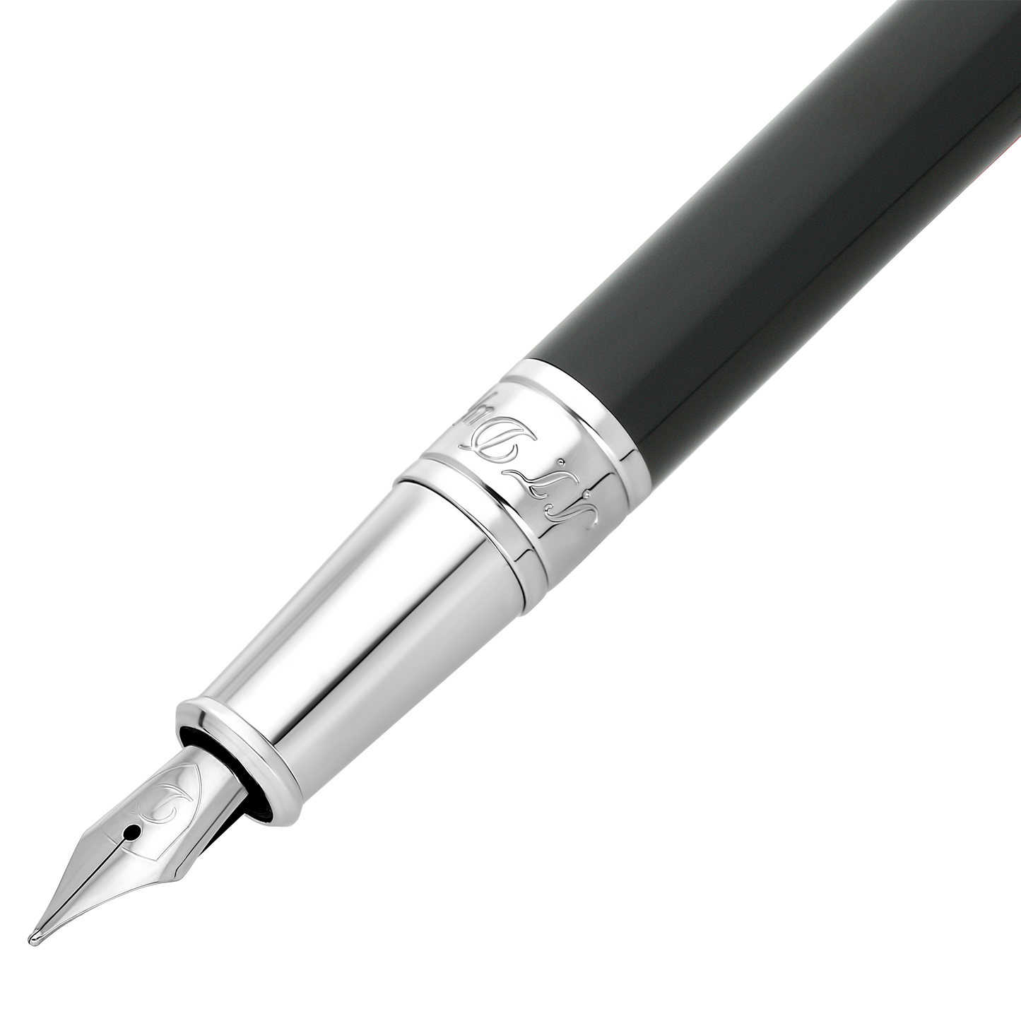 S.T. Dupont D-Initial fountain pen duo tone, ref. 260204