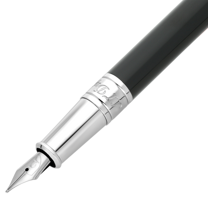 S.T. Dupont D-Initial fountain pen duo tone, ref. 260204