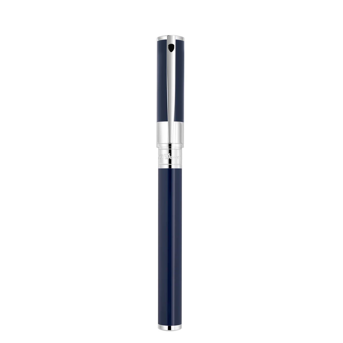 S.T. Dupont D-Initial rollerball pen blue / chrome