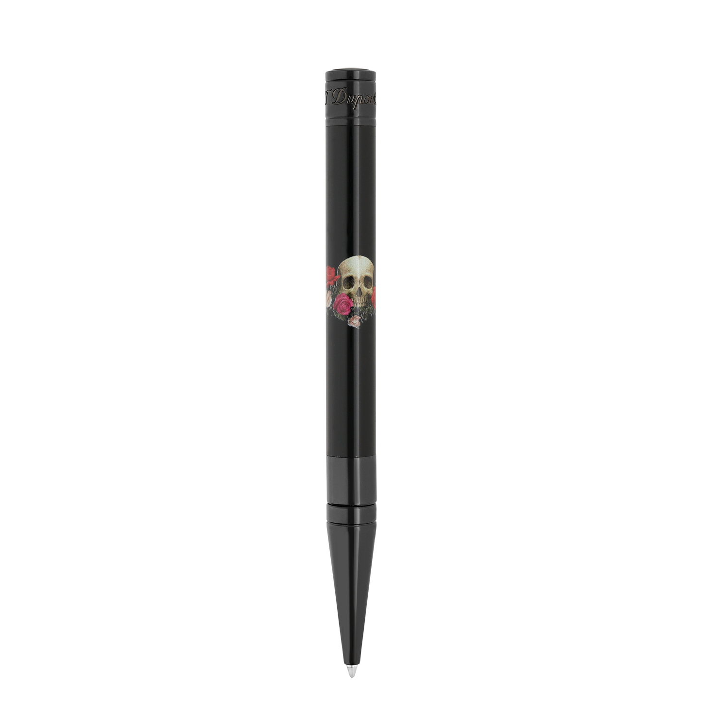 S.T. Dupont D-Initial Ballpoint Pen Memento Mori — angle view