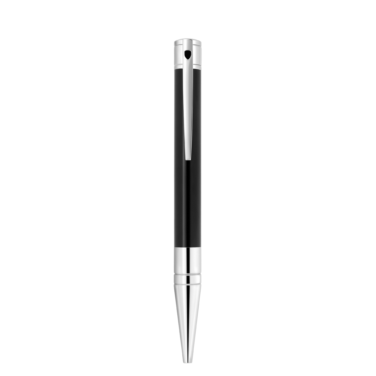 S.T. Dupont D-Initial ballpoint pen black & chrome