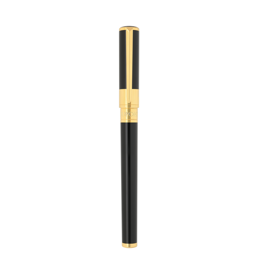 S.T. Dupont INITIAL - FOUNTAIN PEN BLACK / GOLDEN — official product image