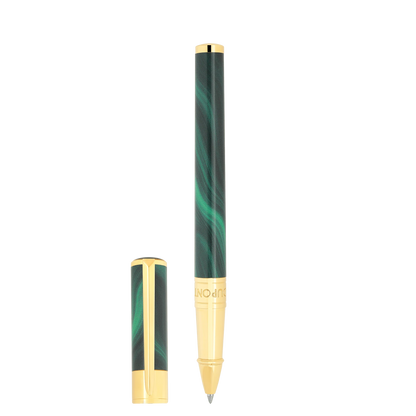 S.T. Dupont Rollerball Pen Geode Green Gldn