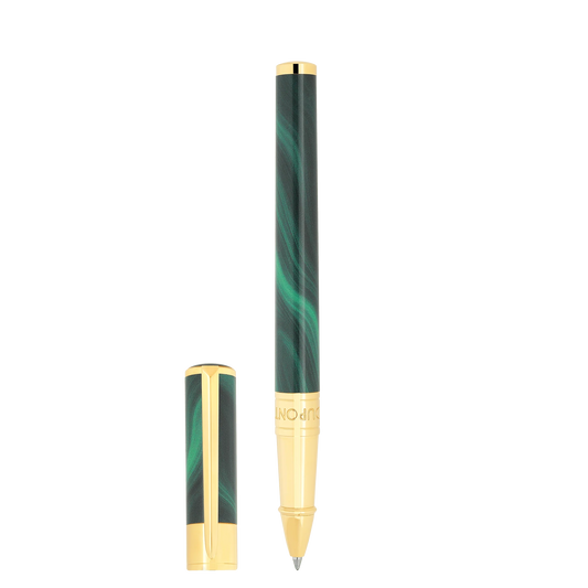 S.T. Dupont Rollerball Pen Geode Green Gldn