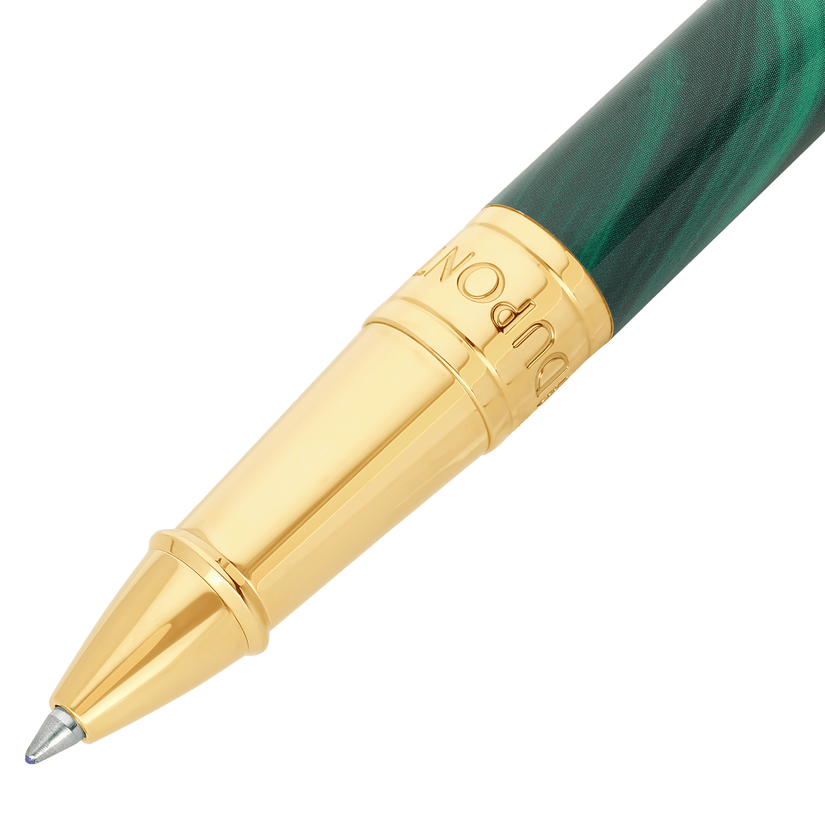 S.T. Dupont Rollerball Pen Geode Green Gldn — alternate view
