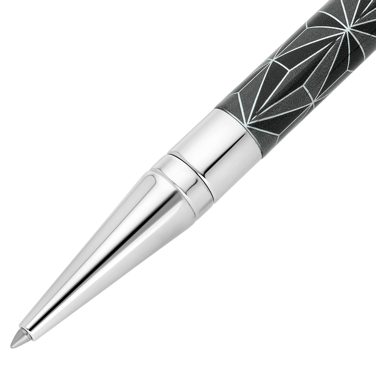 S.T. Dupont Ballpoint Pen X Black Chrome — alternate view