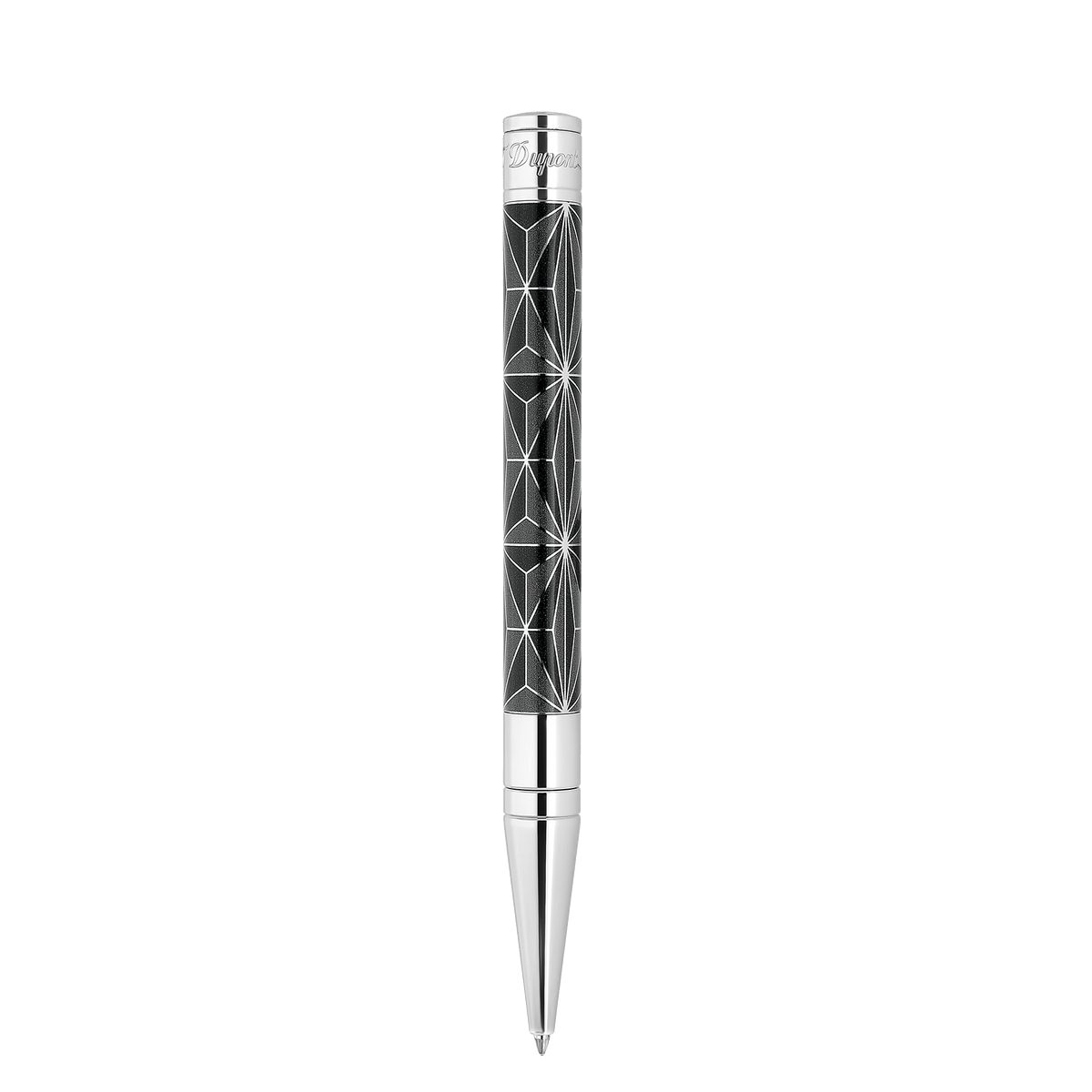 S.T. Dupont Ballpoint Pen X Black Chrome